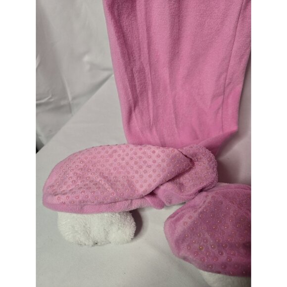 Hello Kitty 2012 Footed Pajamas Pink One Piece Jumpsuit Size Small- RARE HTF - Picture 6 of 10